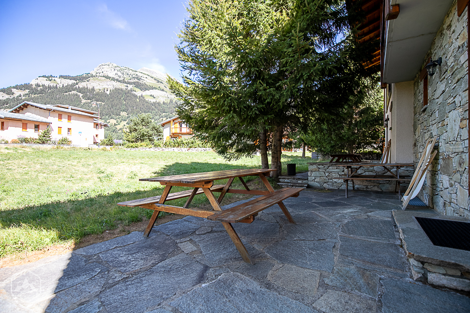 Terrasse du chalet de l'Adret