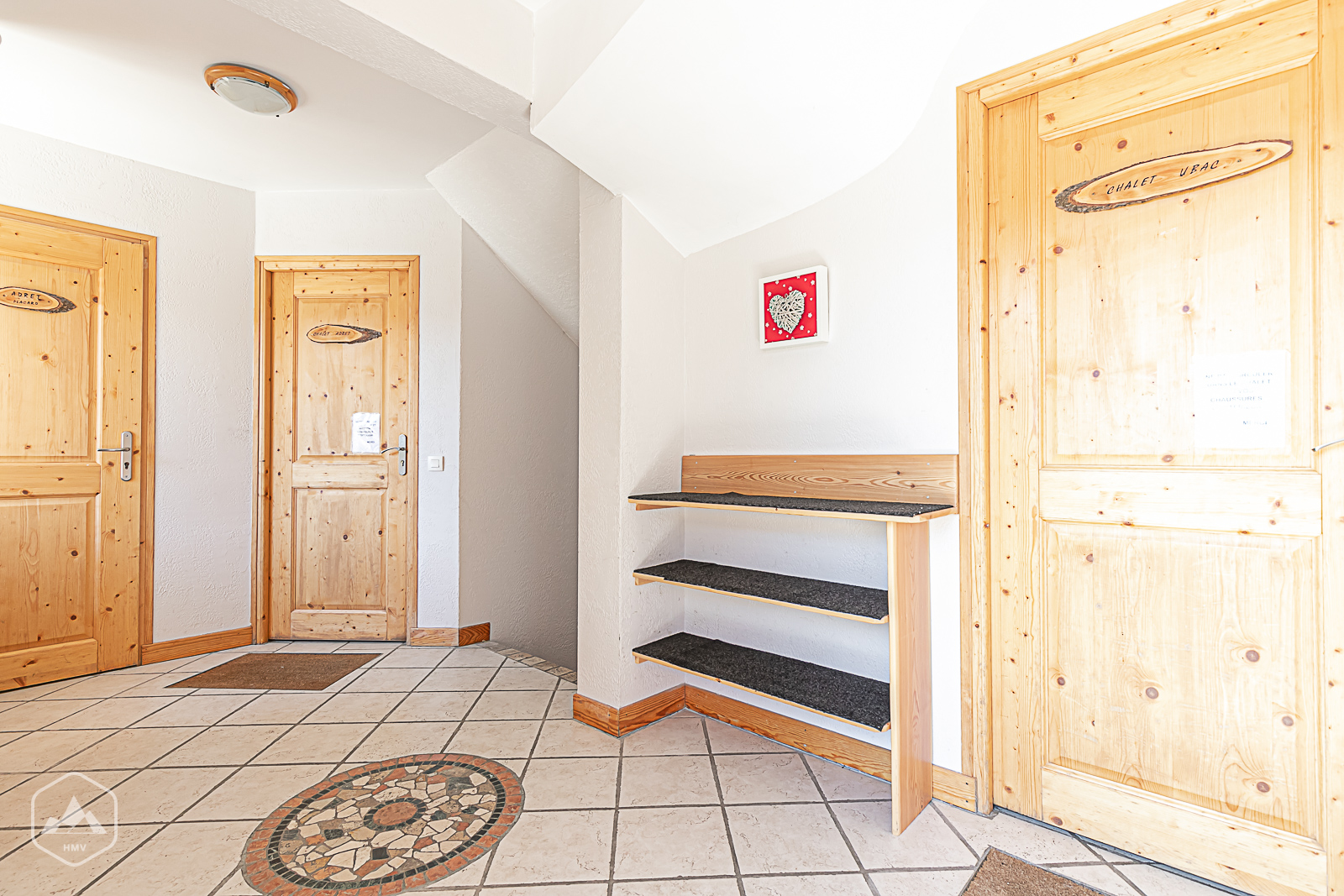 Entrée des chalet Antramis à Aussois